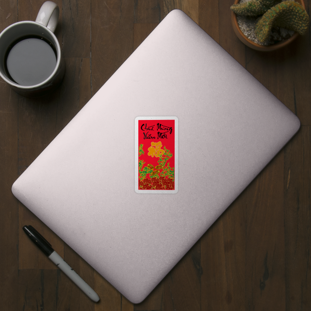 Lunar New Year, Red Envelope, Tet, Chuc Mung Nam Moi by AZNSnackShop